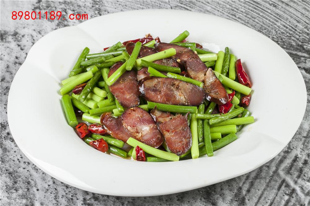 蒜苔炒香菜 蒜苔炒牛肉-